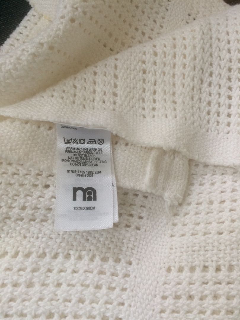 Taggie top blanket mothercare