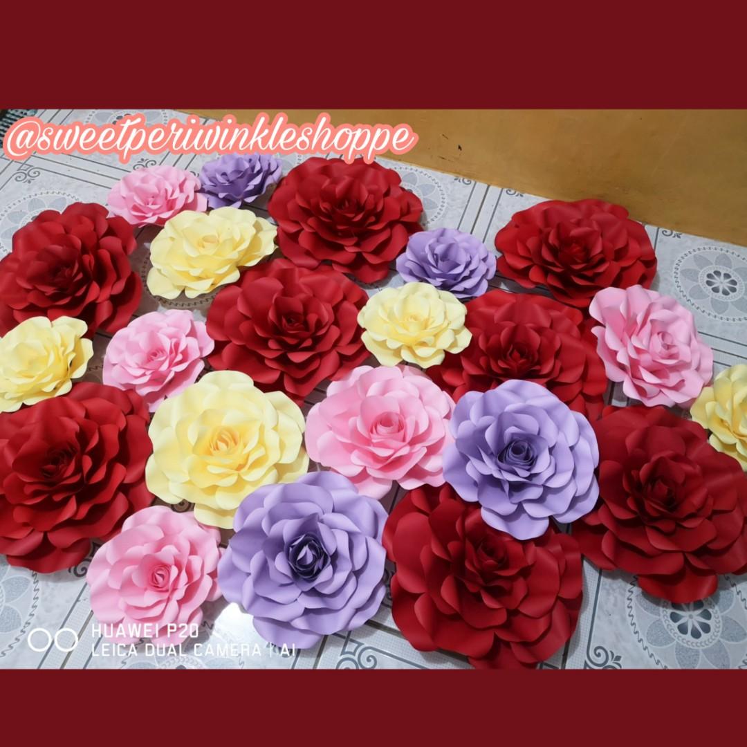 MTO Rose Center Paper Flowers (Category: Flowers & Bouquets) located in Taguig. Submitted by sweetperiwinkleshoppe (Listing ID 215793057, Image 2). Description: 🌹rose type center: • 6" - 30php • 8" - 40php •10" - 50php •12" - 60php •14" - 80php •16" - 90php 🌹rose type center all gold: • 6" - 40php • 8" - 50php •10" - 60php •12" - 70php •14" - 90php •16" - 120php 🌹rose type center Rainbow Pastel: • 6" - 35php • 8" - 45php •10" - 55php •12" - 65