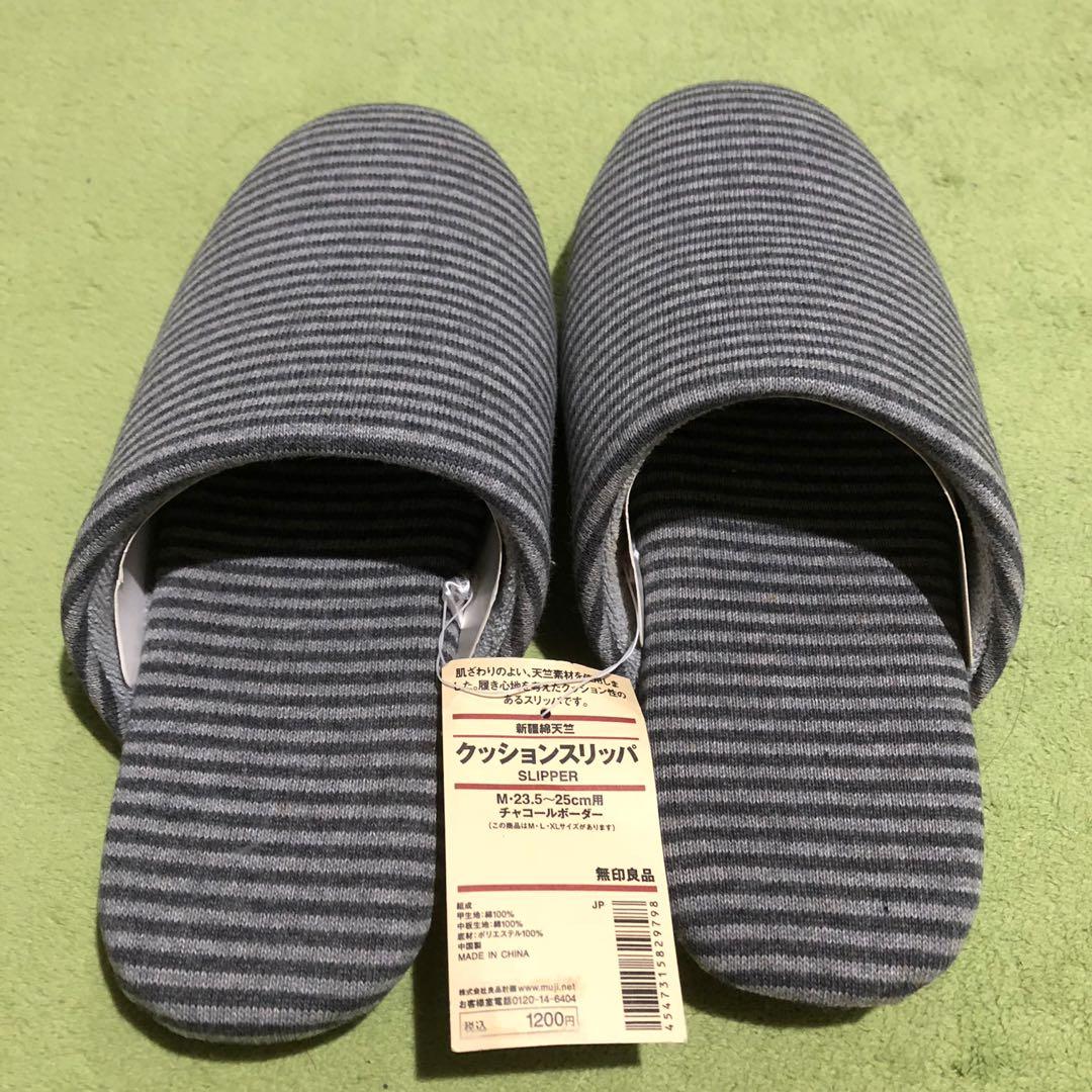 Muji Bedroom Slippers Brand New With Tag Women S Fashion