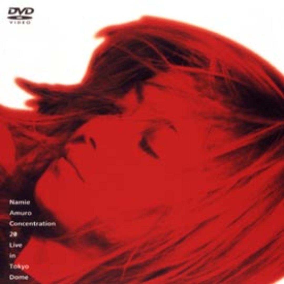 namie amuro concentration 20 live in tokyo dome dvd 安室奈美恵 音樂樂器 配件 cd s dvd s other media carousell