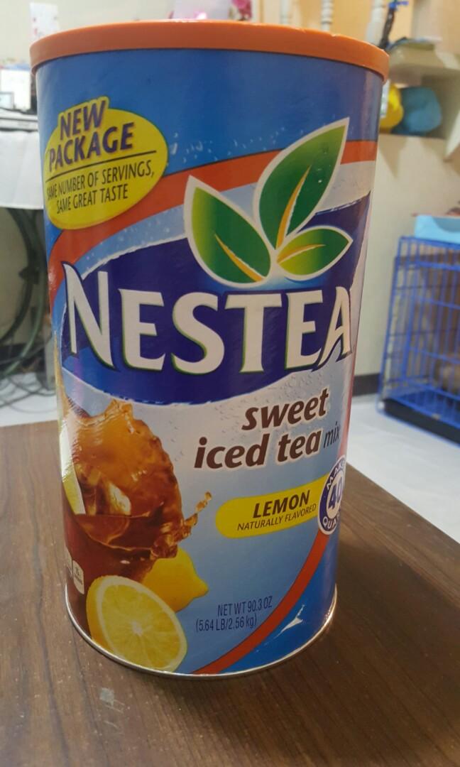 Nestea (sweet ice tea mix) lemon flavor, Food & Drinks, Fresh Produce