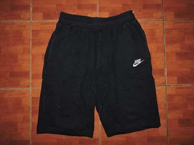 nike red sweat shorts