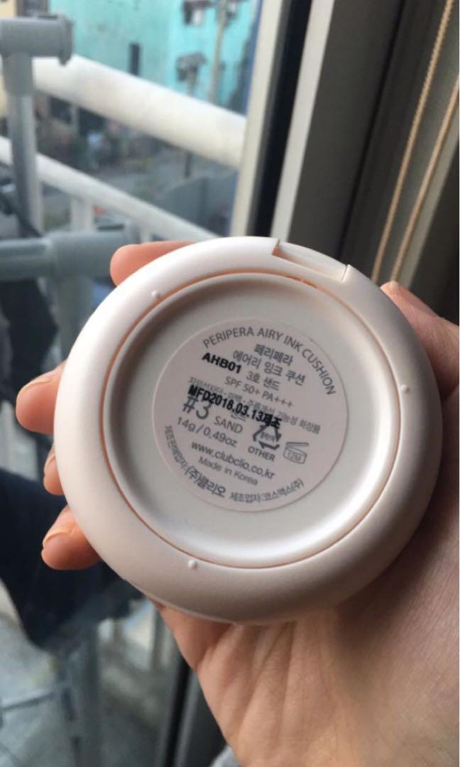 Peripera Airy Ink Cushion (Category: Makeup) located in Quezon City. Submitted by jaslabrecque (Listing ID 215665300, Image 2). Description: Used 2x. Opened last week lang. RFS: need funds.