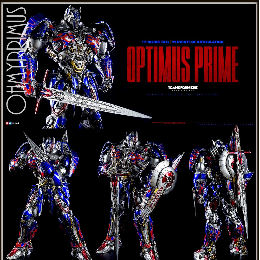 threea optimus prime last knight