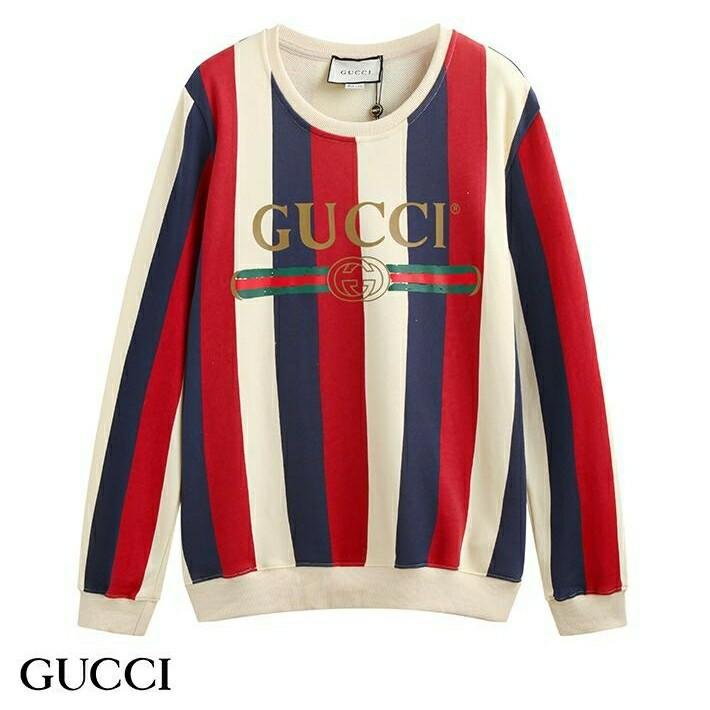 red and blue gucci sweater