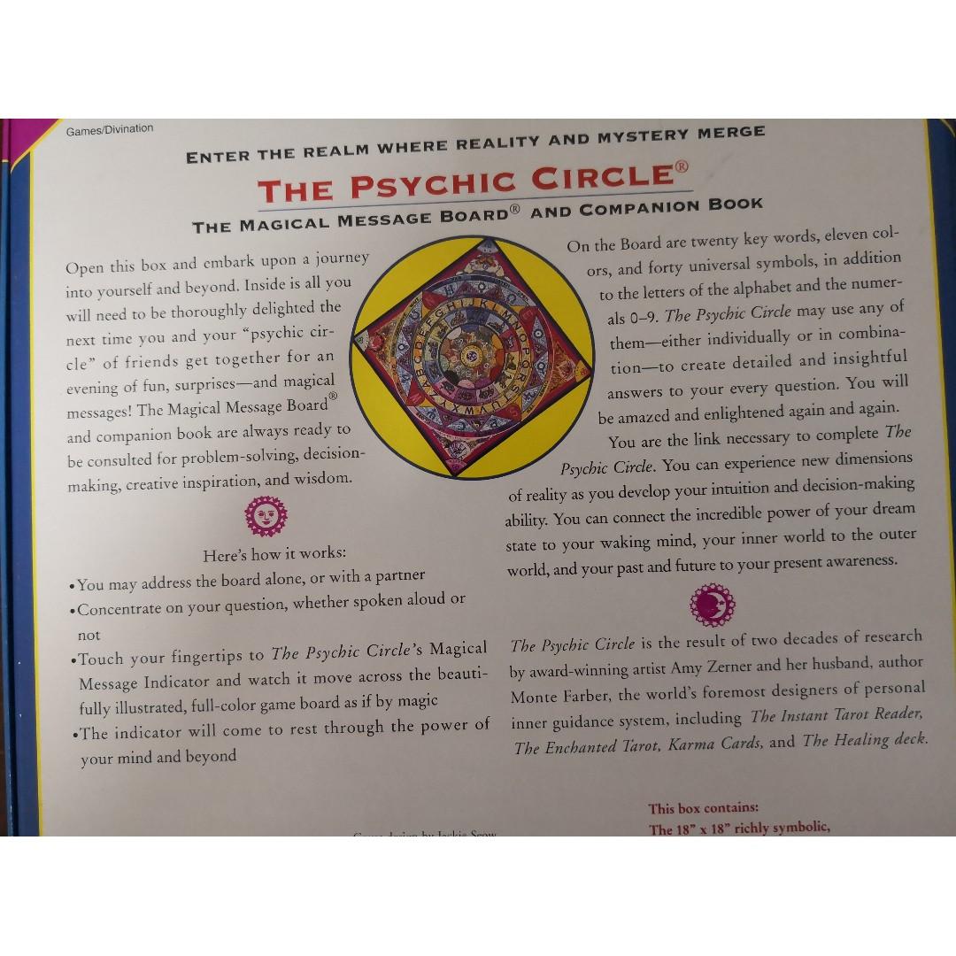 Psychic Circle The Magical Message Board Everything Else On