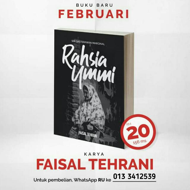 Rahsia Ummi Faisal Tehrani Books Stationery Books On Carousell