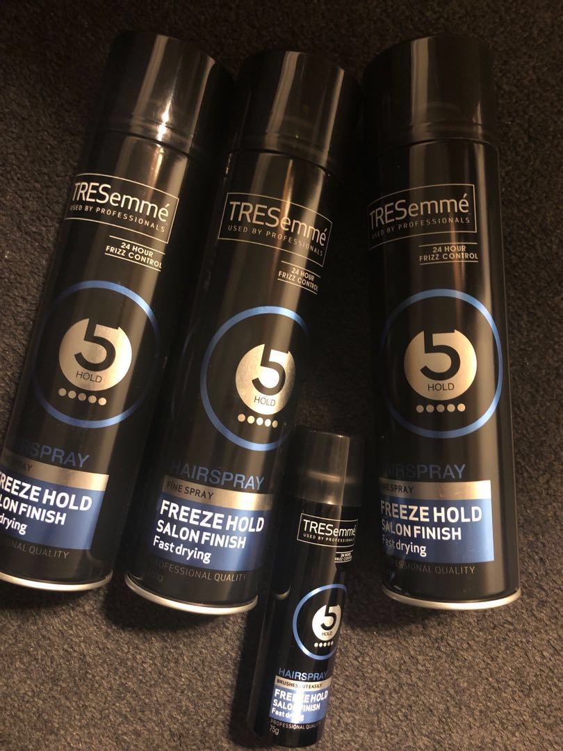 Ready Stock Offer Tresemme No5 Freeze Hold Hairspray