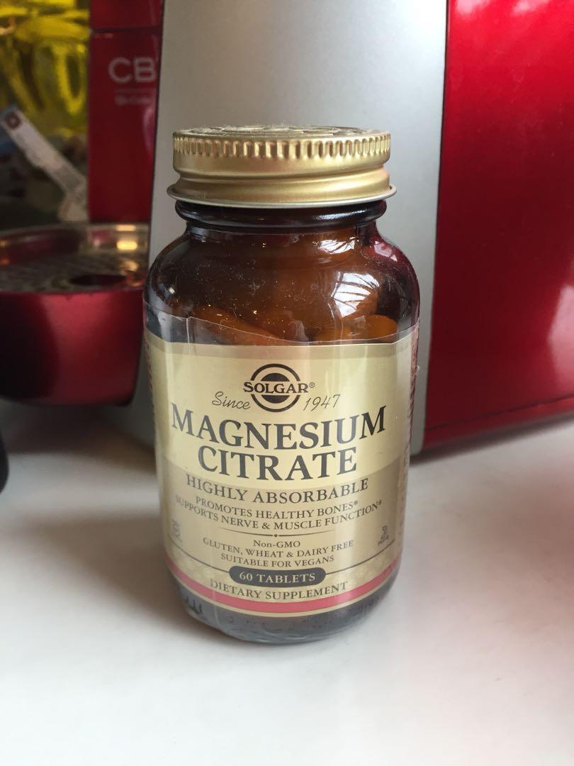 Solgar Magnesium Citrate On Carousell