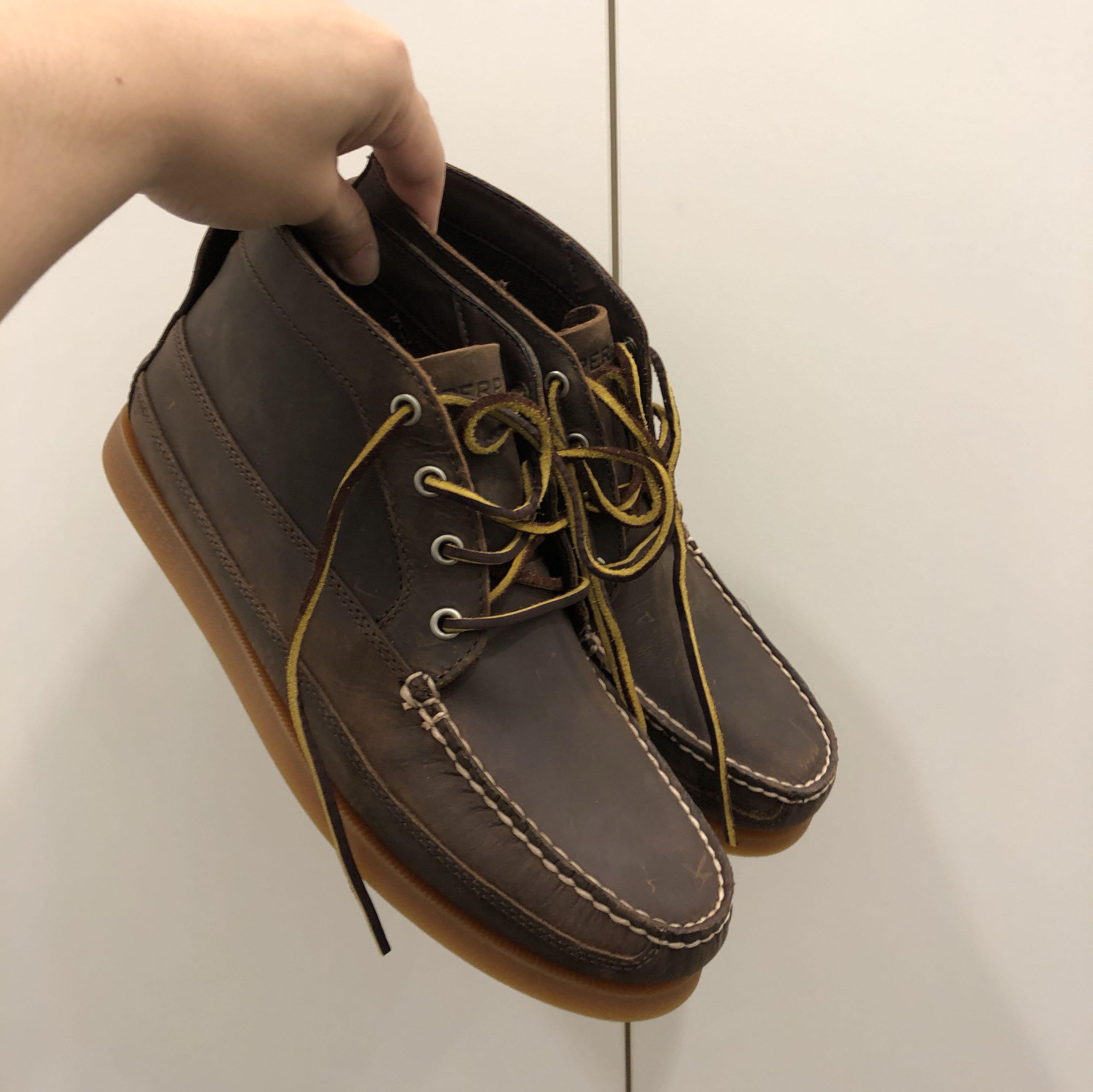 Sperry for J.Crew Chukka Boots on Carousell