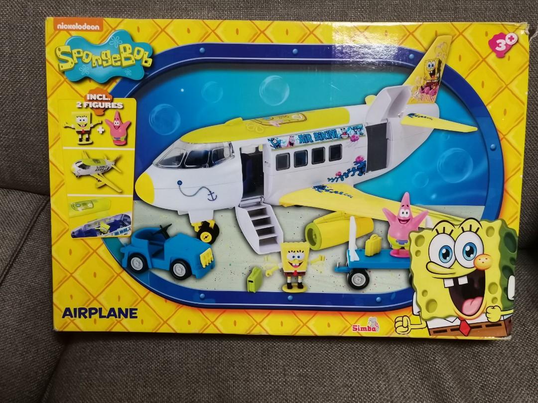 spongebob airplane toy