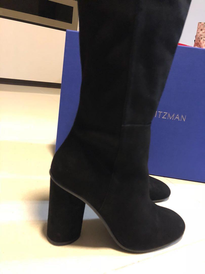 Stuart Weitzman Eloise 95 suede boots