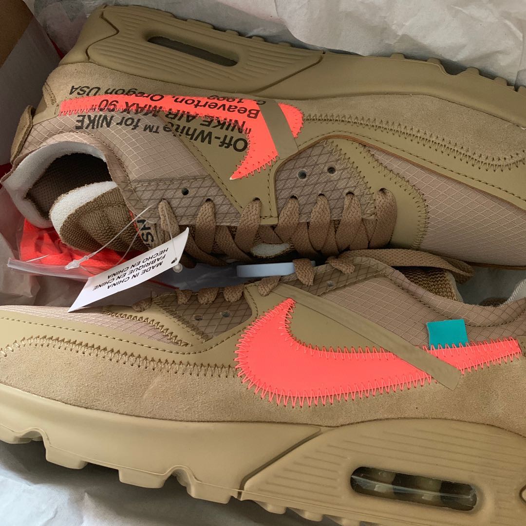 air max 90 off white bianche