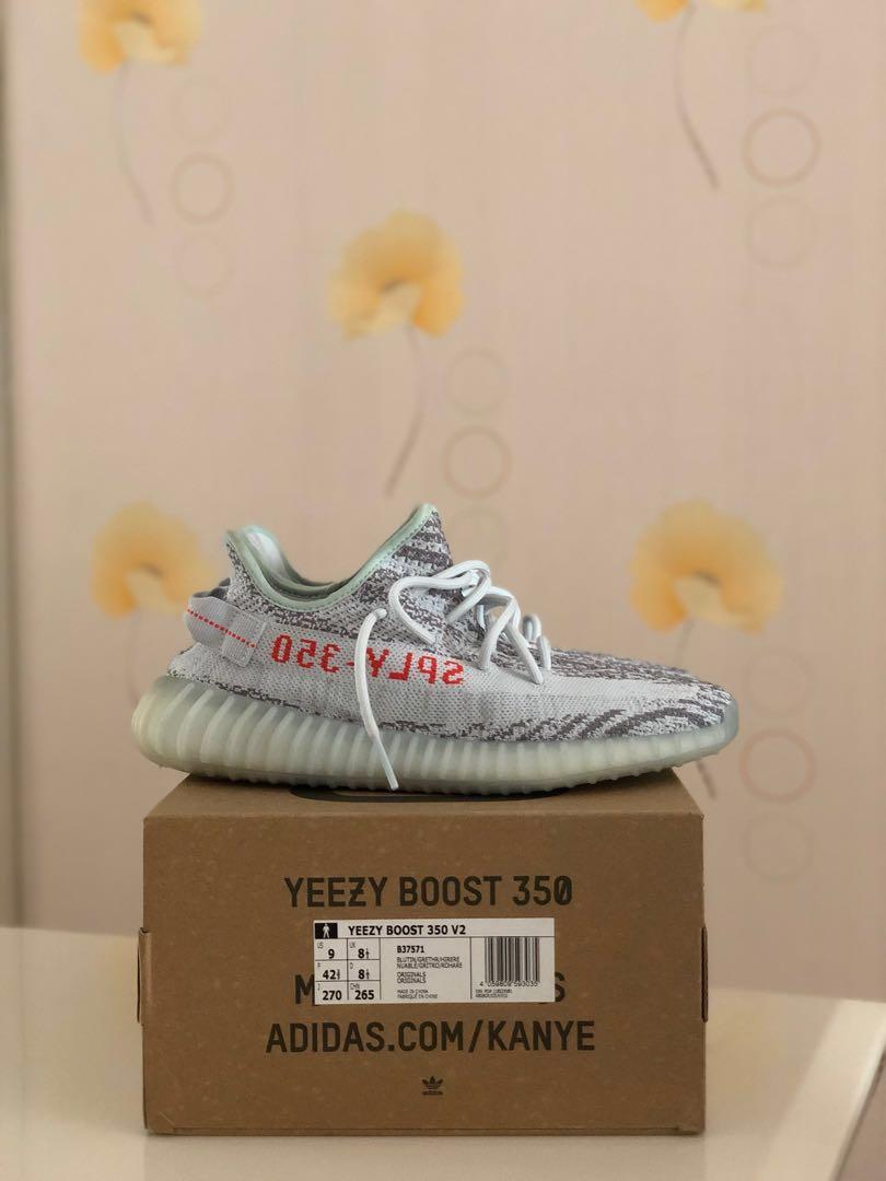 $30 YEEZY BLUE TINT From DHGATE 