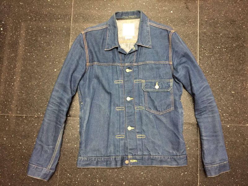 visvim social sculpture SS 102 jacket one wash denim 牛仔褸101, 男