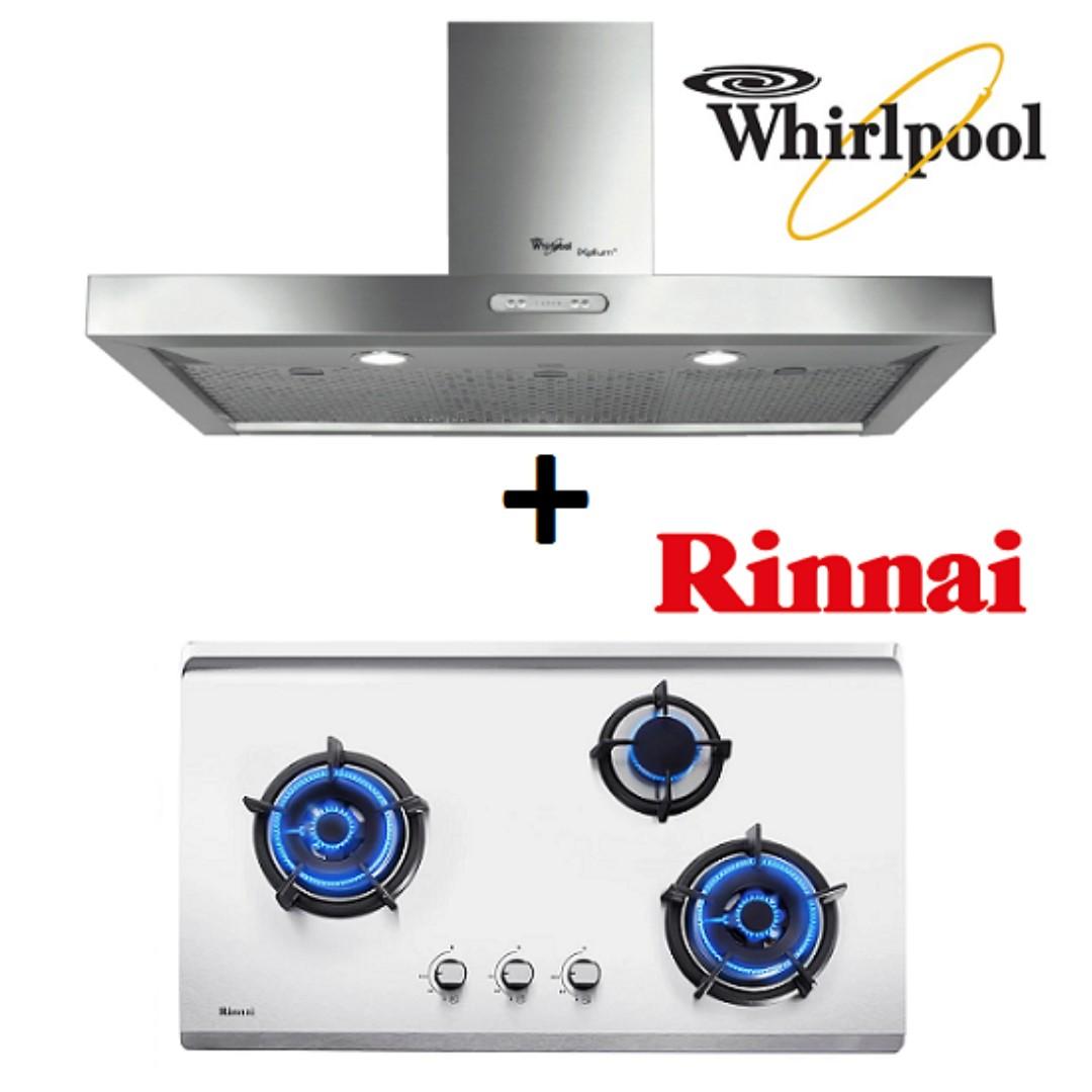 Whirlpool hob hot sale and chimney