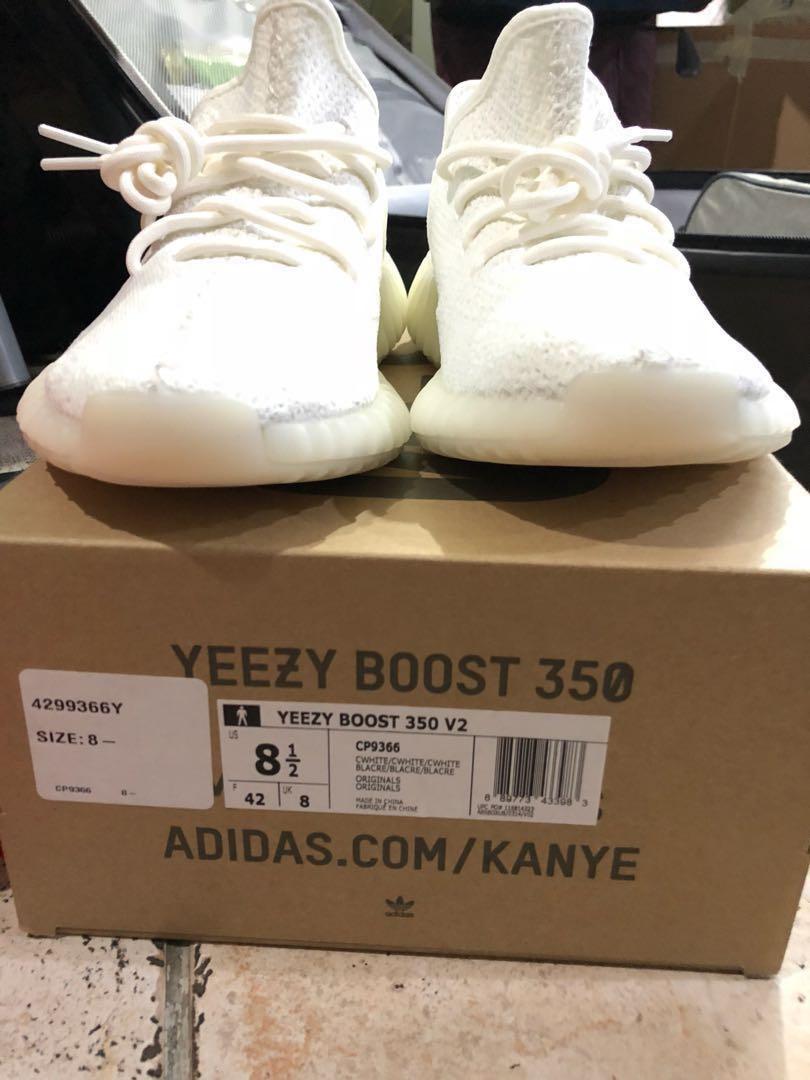 adidas 350 white size 8