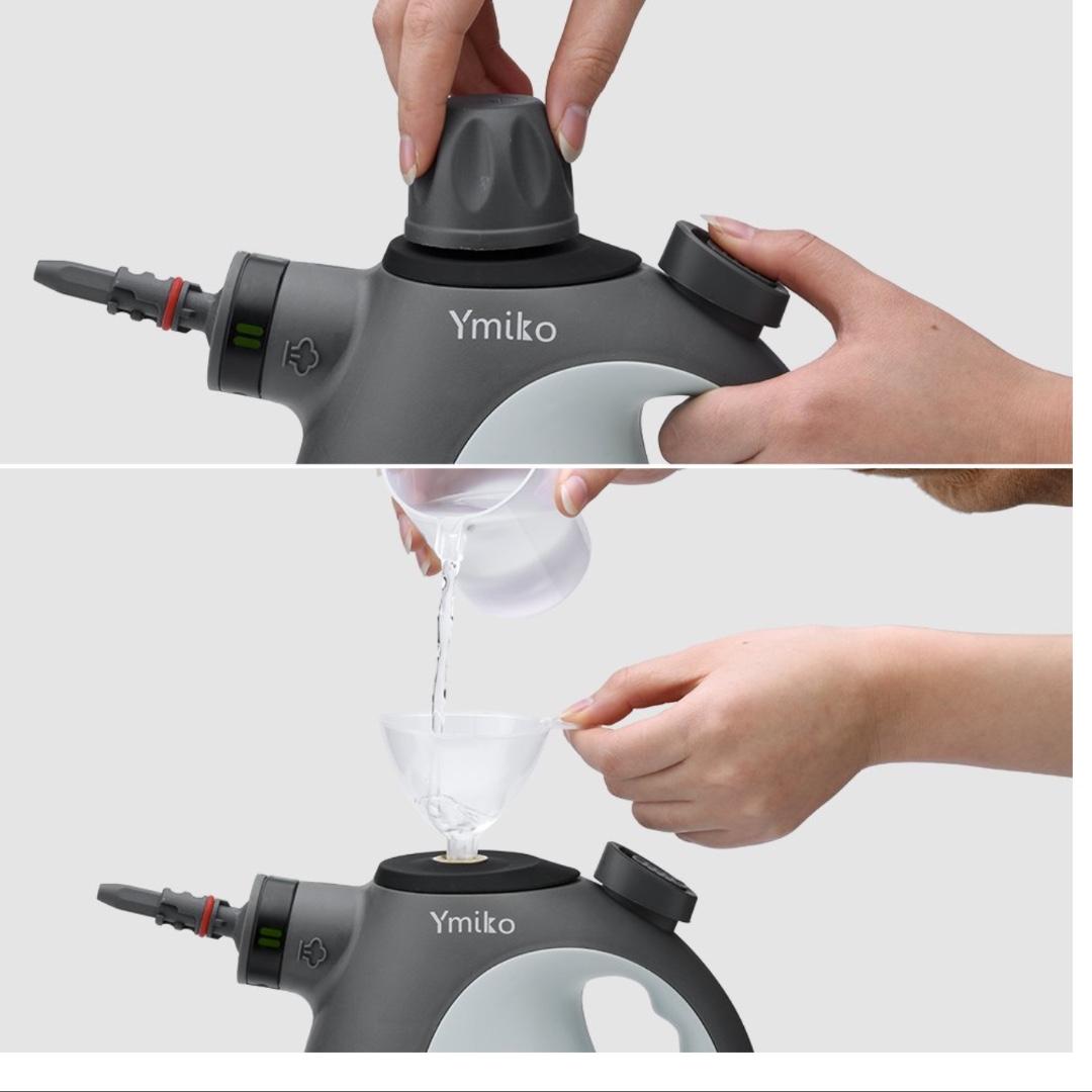 Handheld Steam Cleaner, Ymiko Multi-Purpose Pressurized Steam