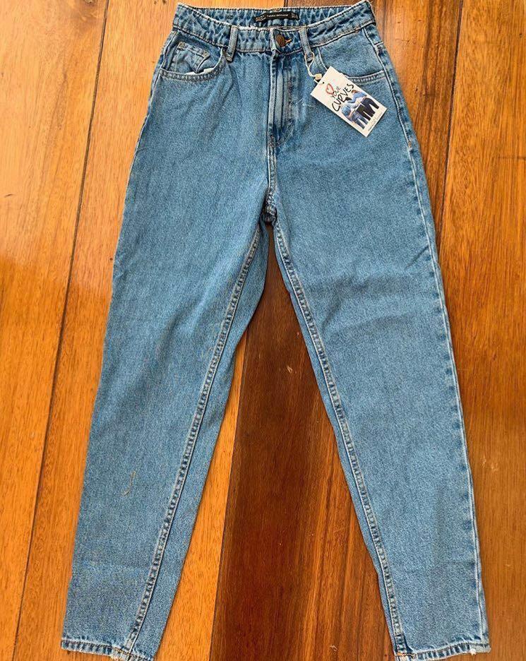 vintage blue mom jeans