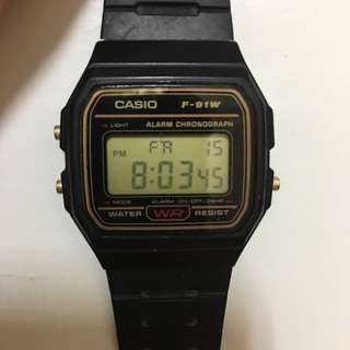 casio卡西欧手表f-91w 在所有购物,商城,拍卖的商品价格比较 - 飞比