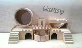 Rumah fullset hamster size L
