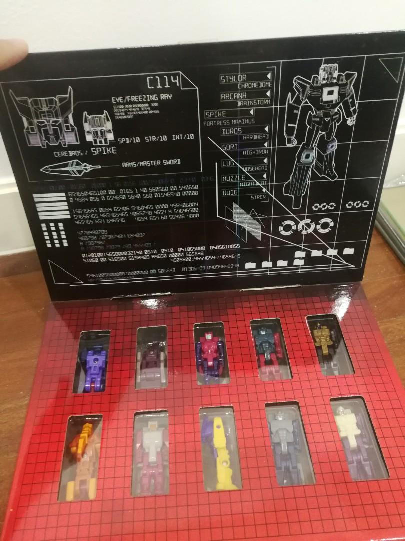 3rd party transformers headmasters fortress maximum spike, lord zarak