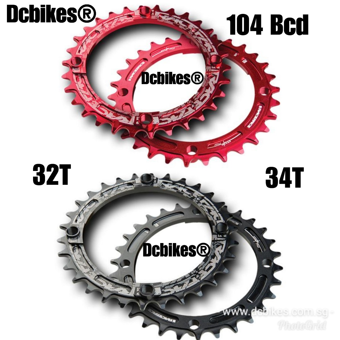 104 bcd single speed chainring