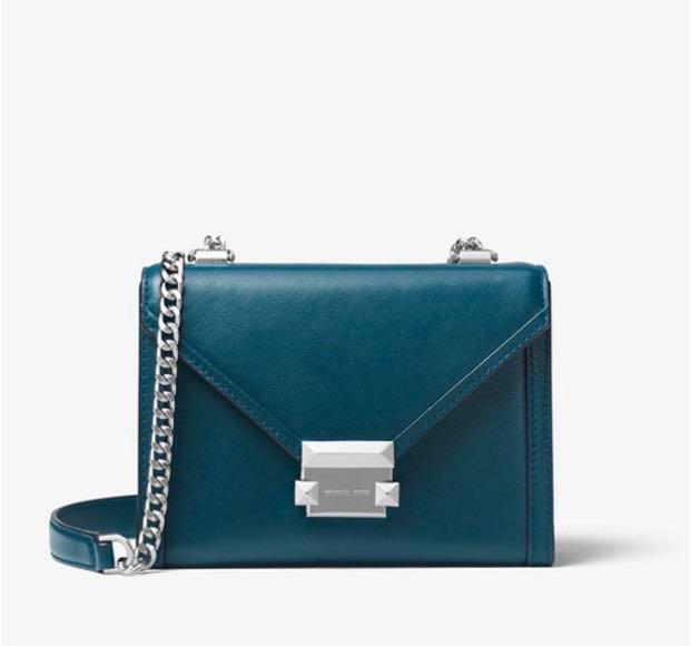 michael kors luxe teal wallet