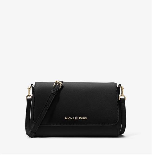 michael kors black crossbody sale