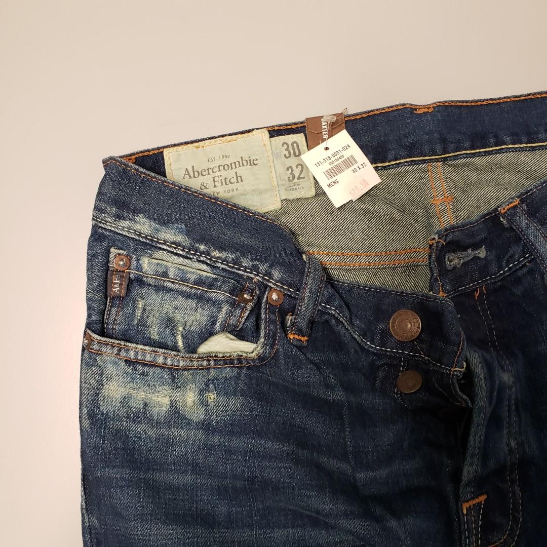 abercrombie and fitch baxter jeans