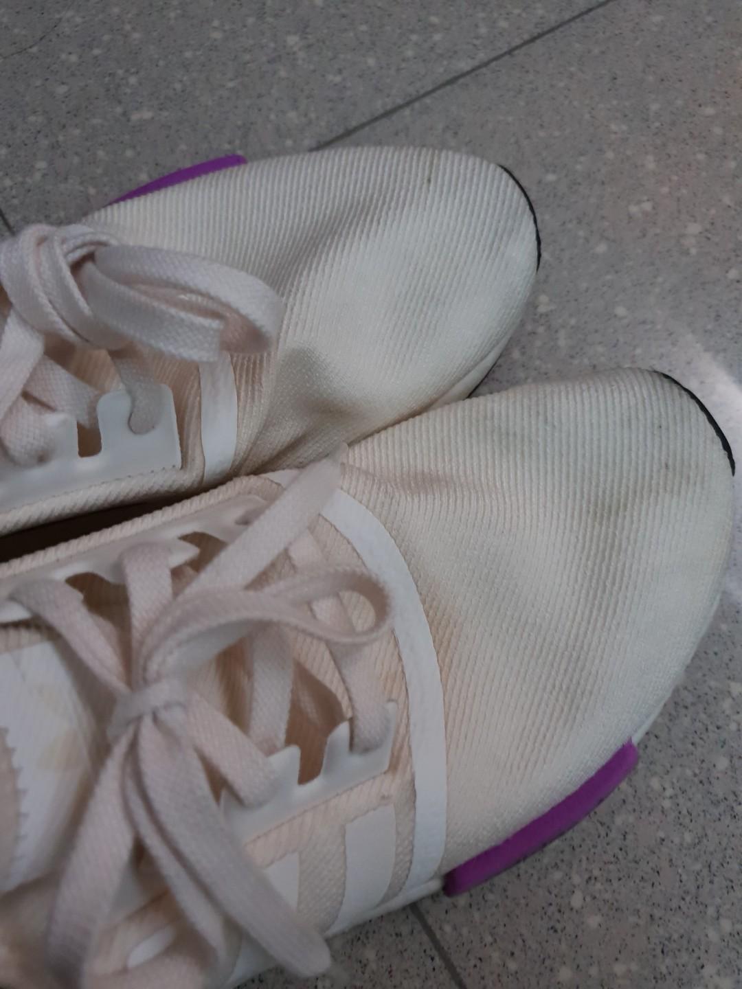 ADIDAS NMD GREEN PURPLE, Men's Fashion 