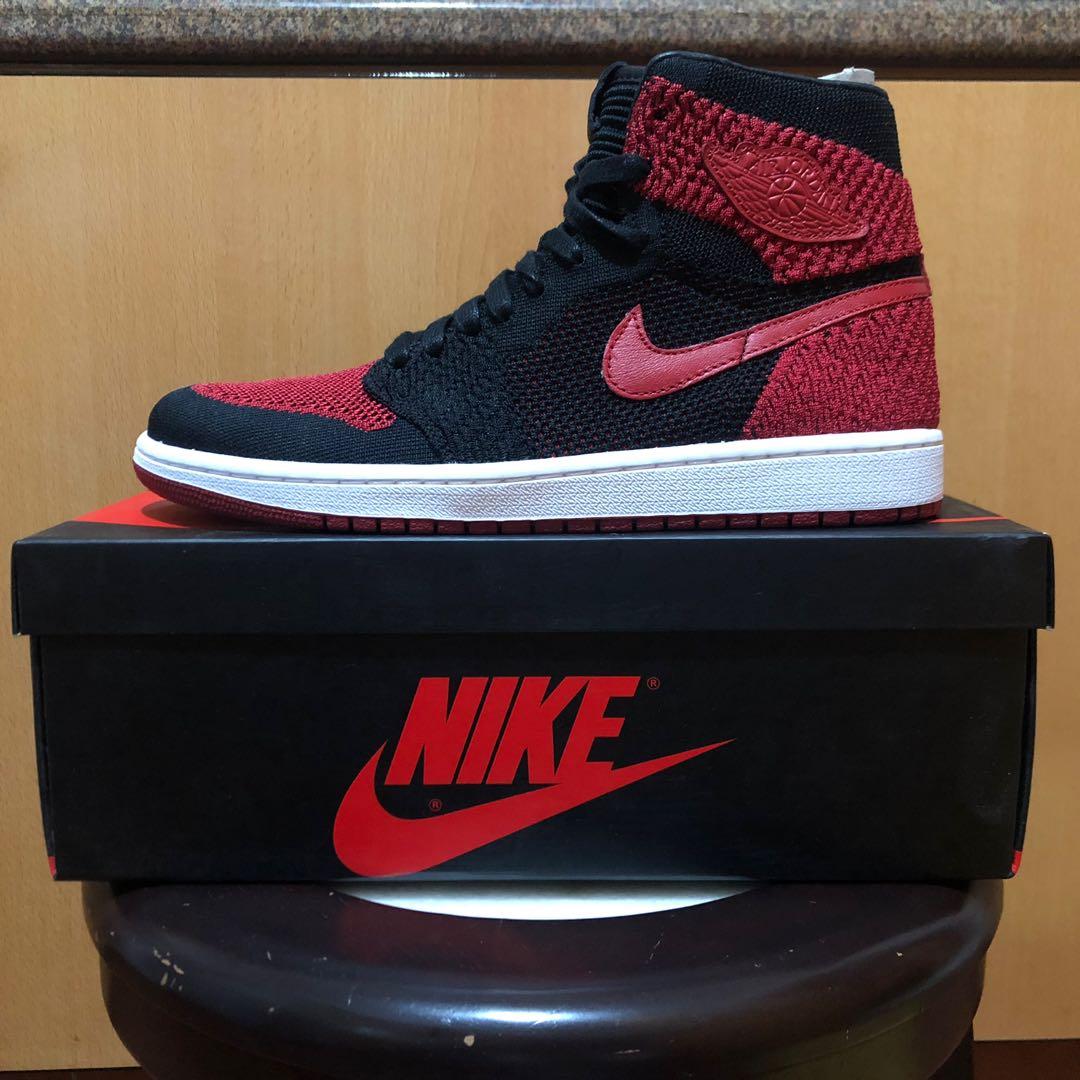 Air jordan 1 flight knit hot sale