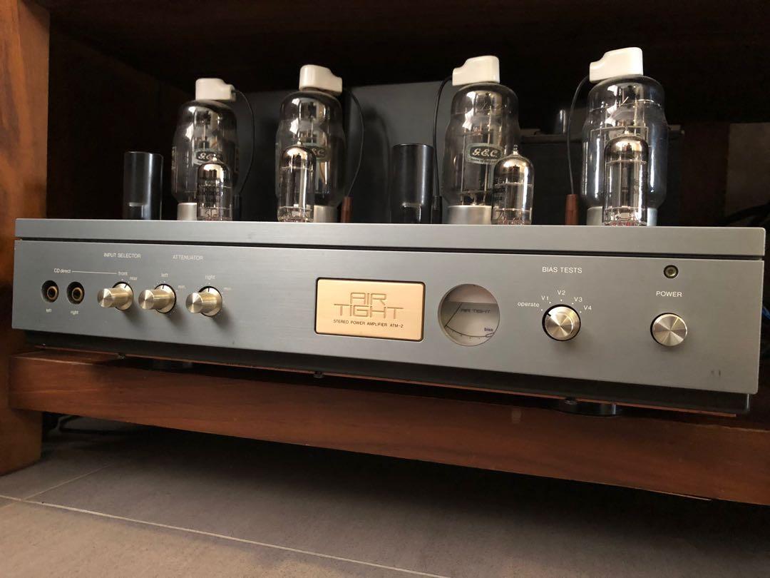 airtight atm 2 kt88 amplifier audio