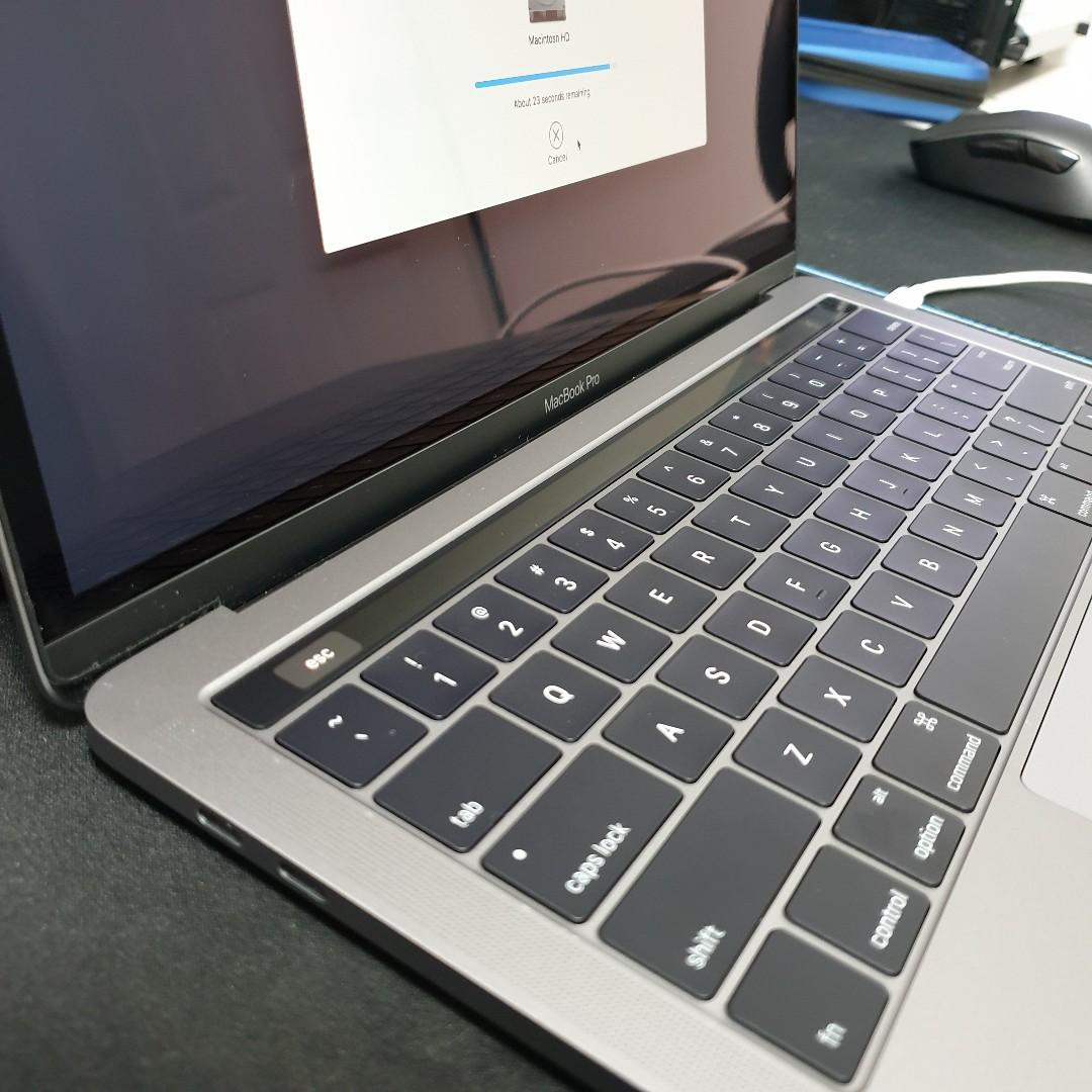Apple Macbook Pro 13 Inch Space Grey I5 2 9ghz 8gb 256gb Early 2016 Touch Bar Electronics Computers Laptops On Carousell
