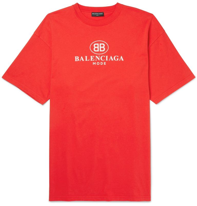 Balenciaga mode t shop shirt red