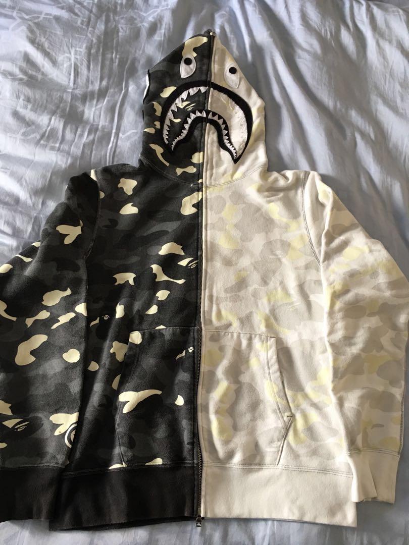 Rare bape hoodie hot sale
