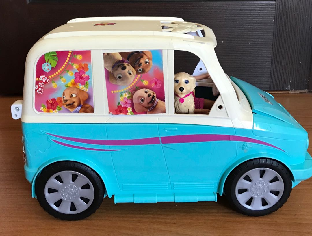 Barbie pet mobile best sale