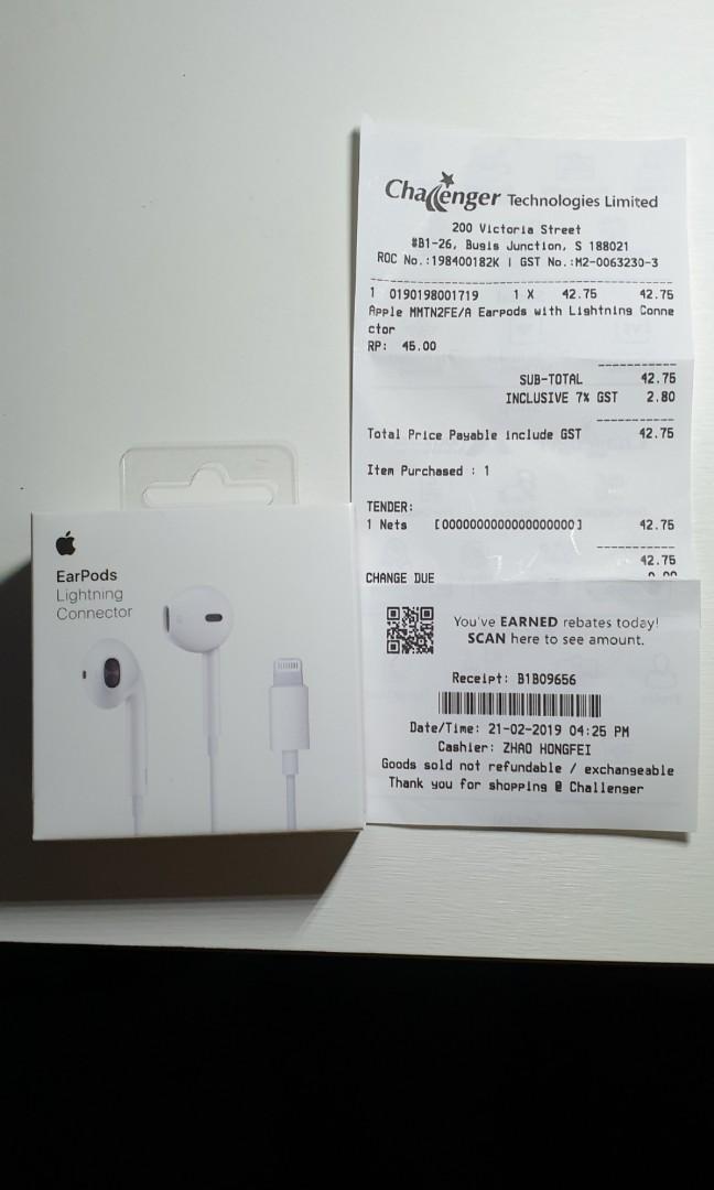 Challenger apple sales earpiece