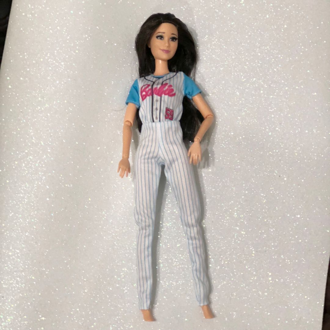 barbie made to move baseball
