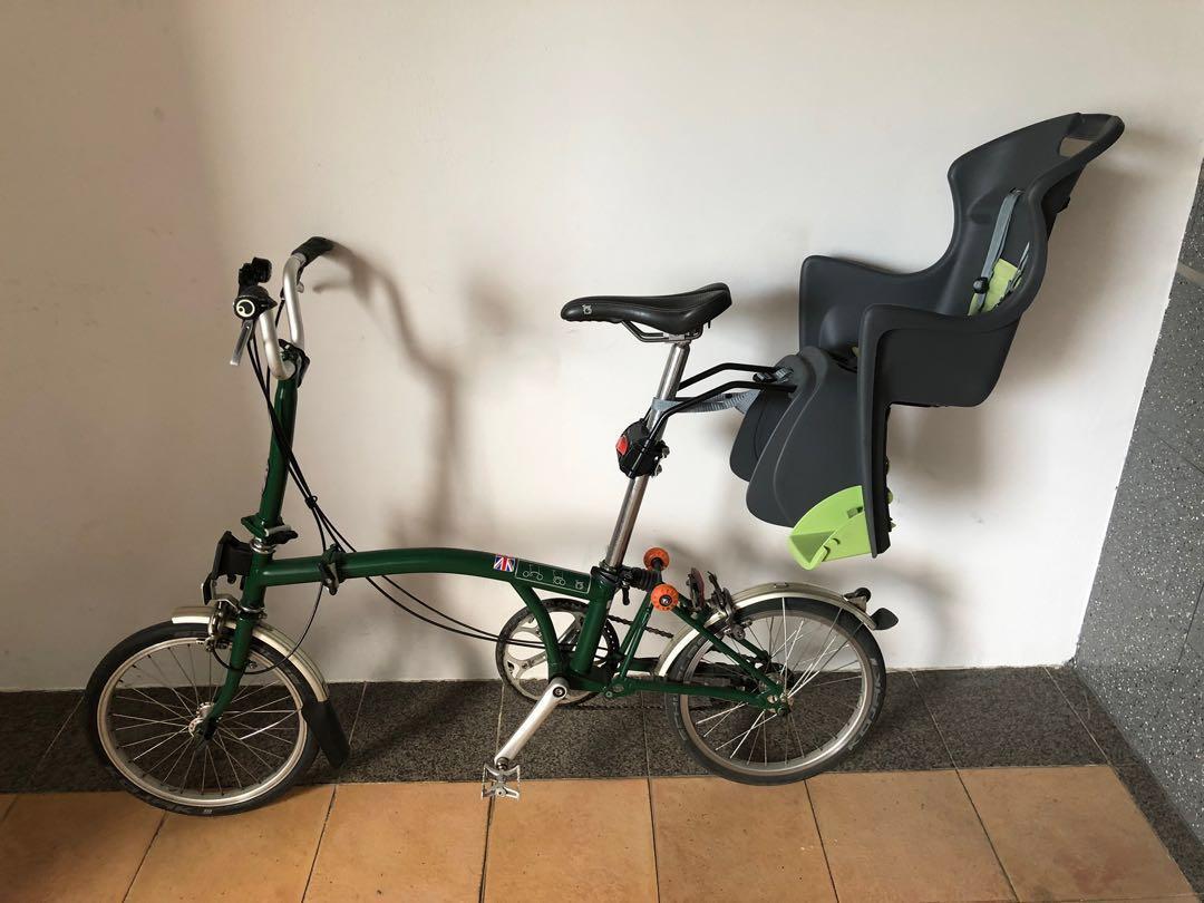 brompton with child seat