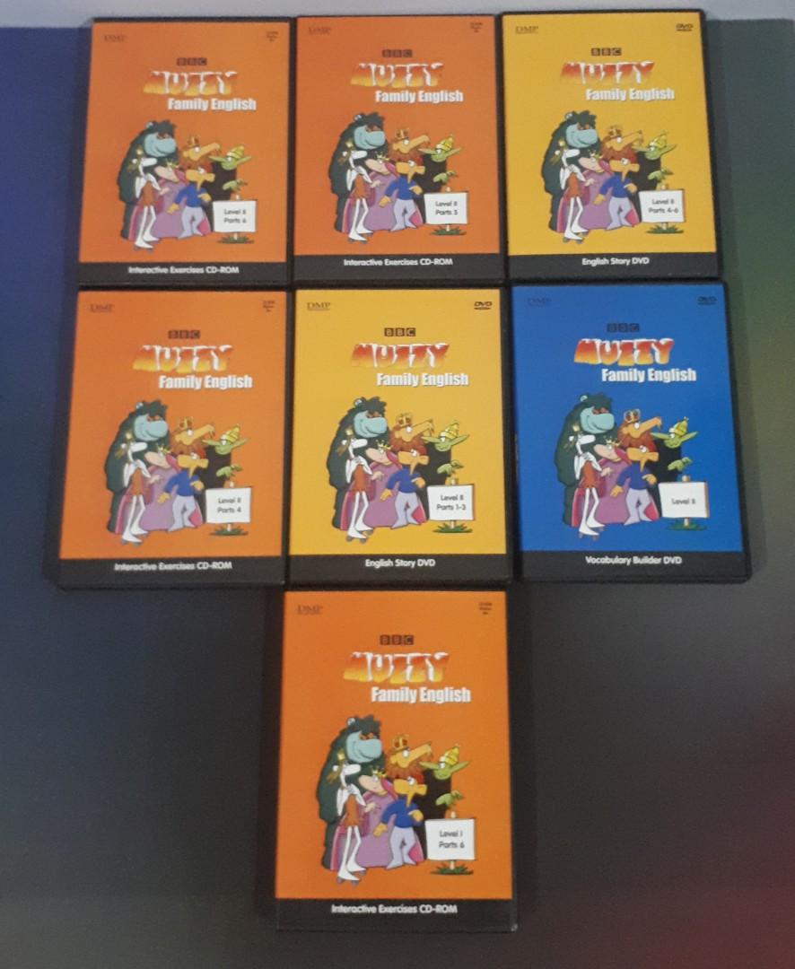 Childrens Learning Muzzy Family English DVD, Hobbies & Toys, Books