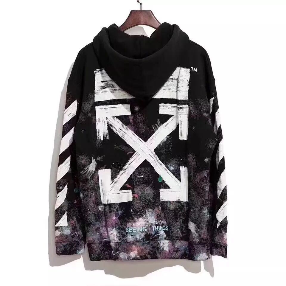 galaxy hoodie off white