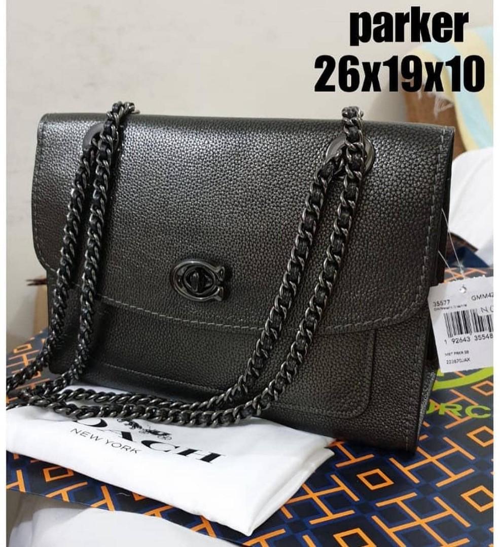 Coach best sale parker gunmetal