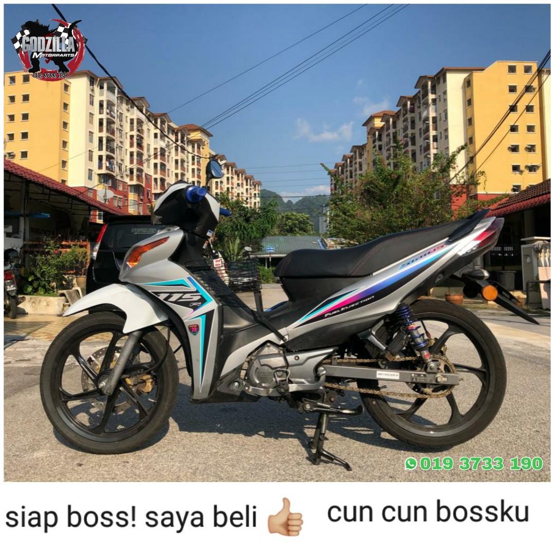 Coverset 20th Anniversary Silver Yamaha Lagenda 115z Fi Fuel