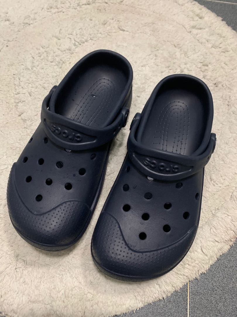 Crocs Shoe - Dark Blue size 9, Men's 