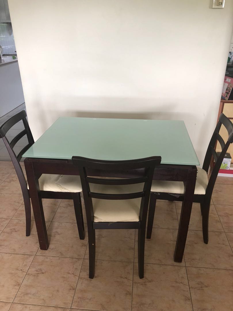 Dining Table And Chair Set Furniture Tables Chairs On Carousell