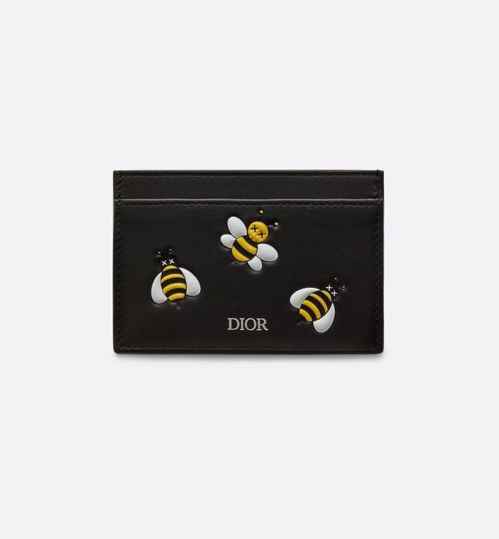 dior x kaws card holder