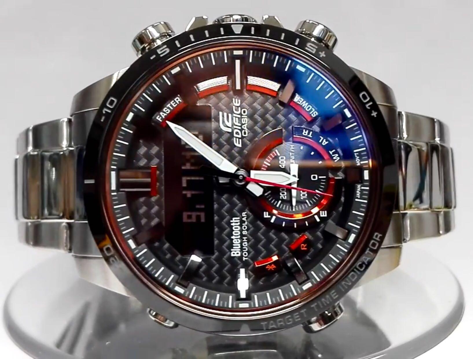 NEW BLUETOOTH EDIFICE UNISEX DIVER SPORTS WATCH 100 ORIGINAL