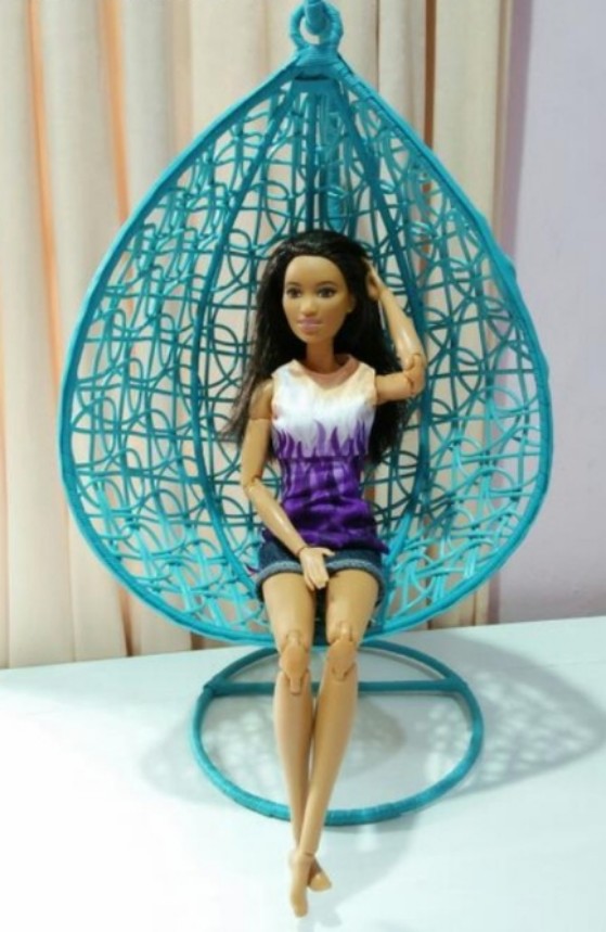 Barbie egg chair outlet