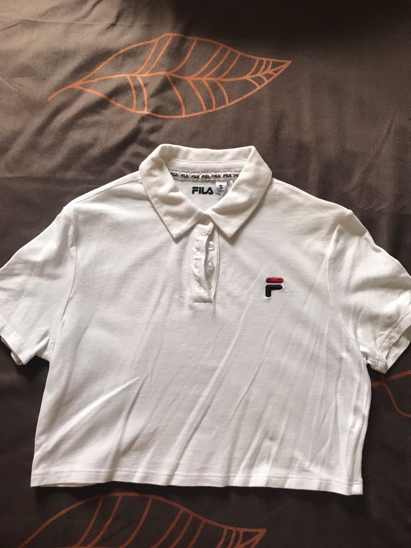 fila cropped polo